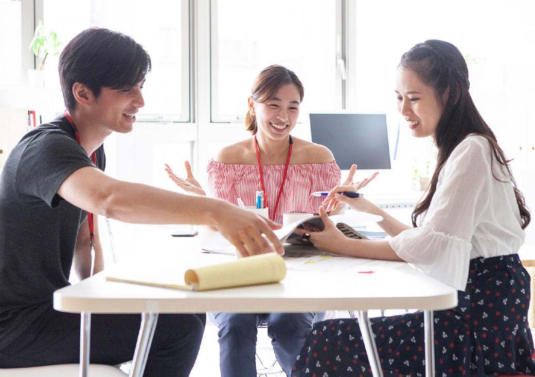 3人体制のサポートイメージ