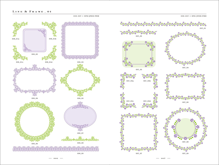 個人的にオススメな素材集 装飾編 福岡パンフレット 社員ブログ