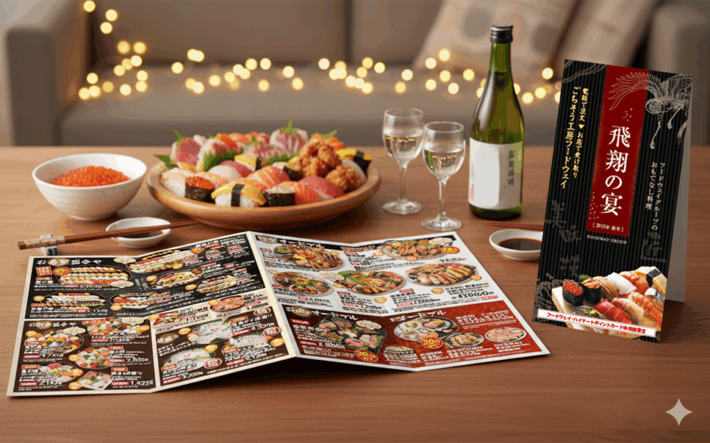 蛇腹リーフレット